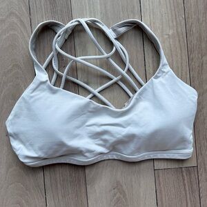 Lululemon low impact sports bra in Bone - worn once size 4